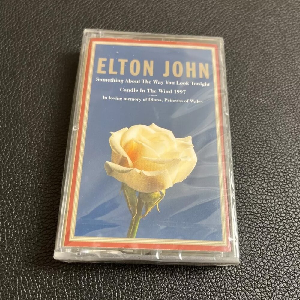 New Elton John Candle in the Wind 1997 Cassette Tape